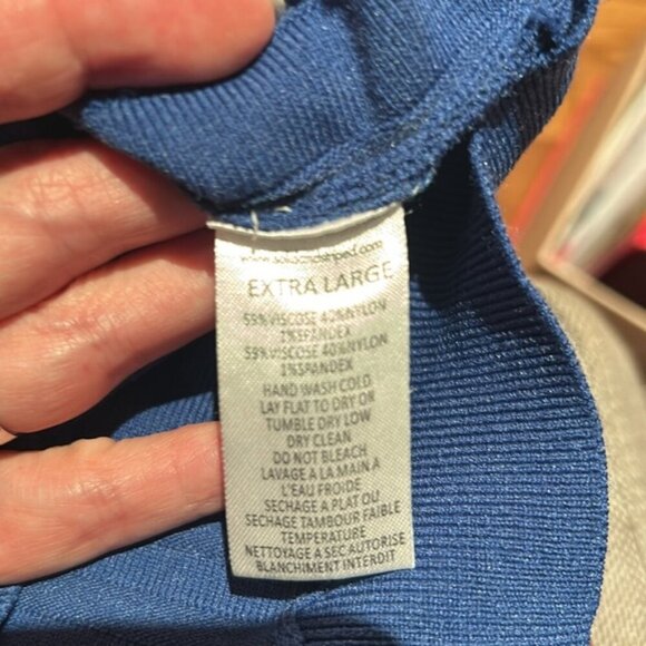 🎀SOLID + STRIPED June top XL knit crop top - Picture 3 of 8